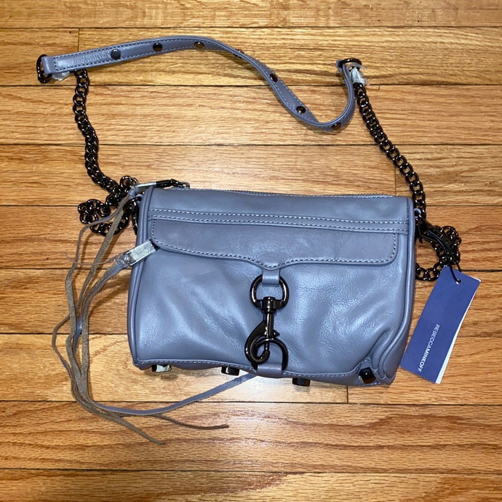 BN Rebecca Minkoff Mini Mac leather crossbody